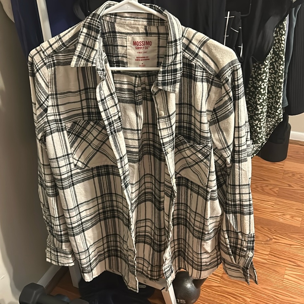 Mossimo Boyfriend Fit Women’s Flannel